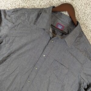 UNTUCKit Gray‎ Button Down Shirt Long Sleeve Casual Dress XXX-Large